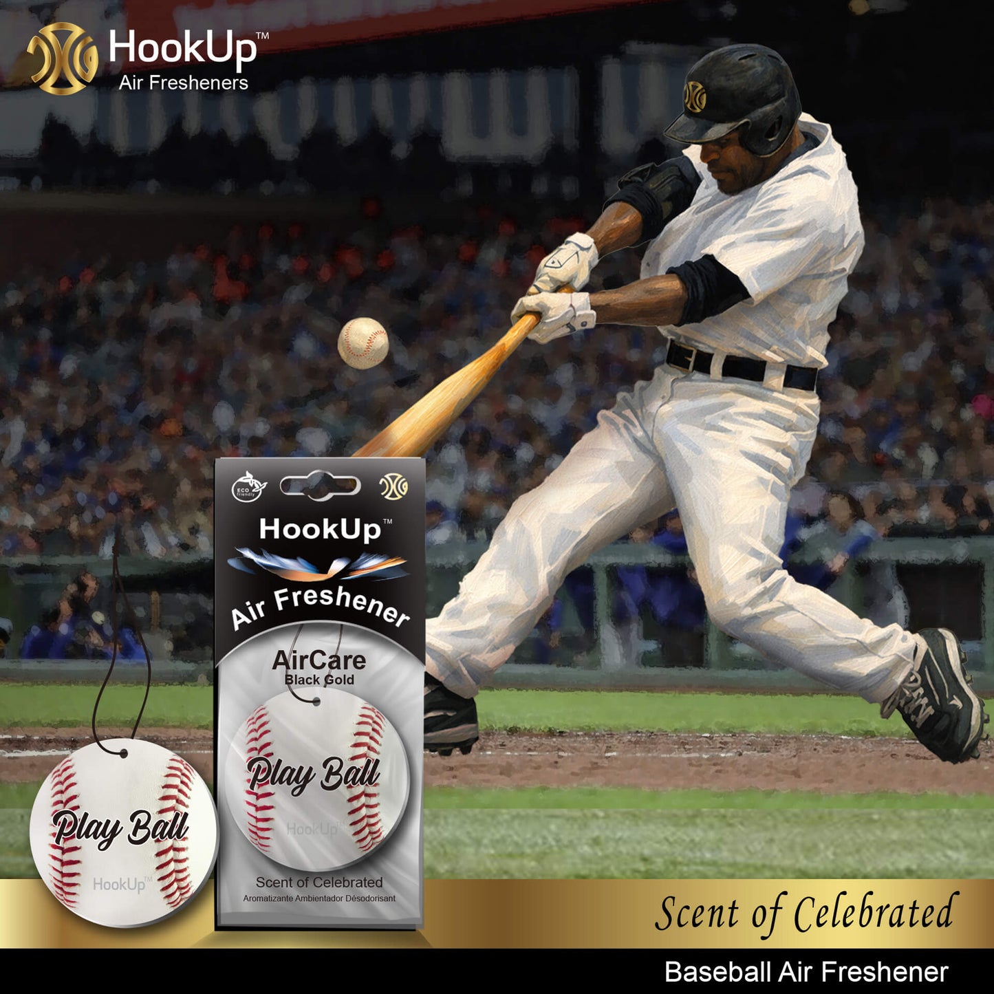 Baseball Air Freshener (2 Pack)