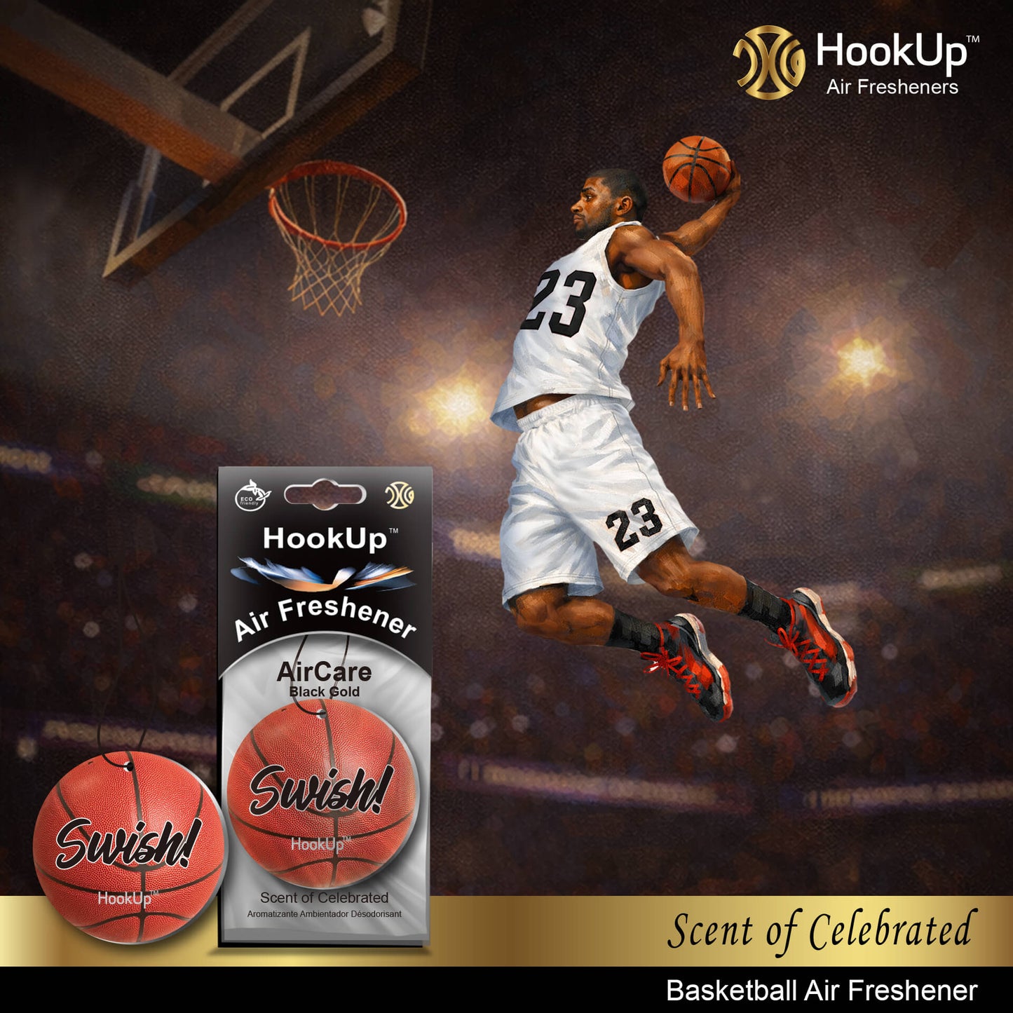 Basketball Air Freshener (2 Pack)