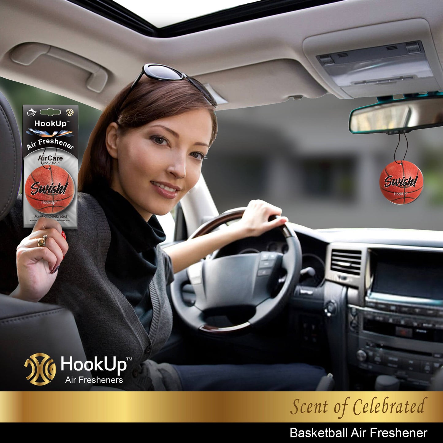 Basketball Air Freshener (2 Pack)