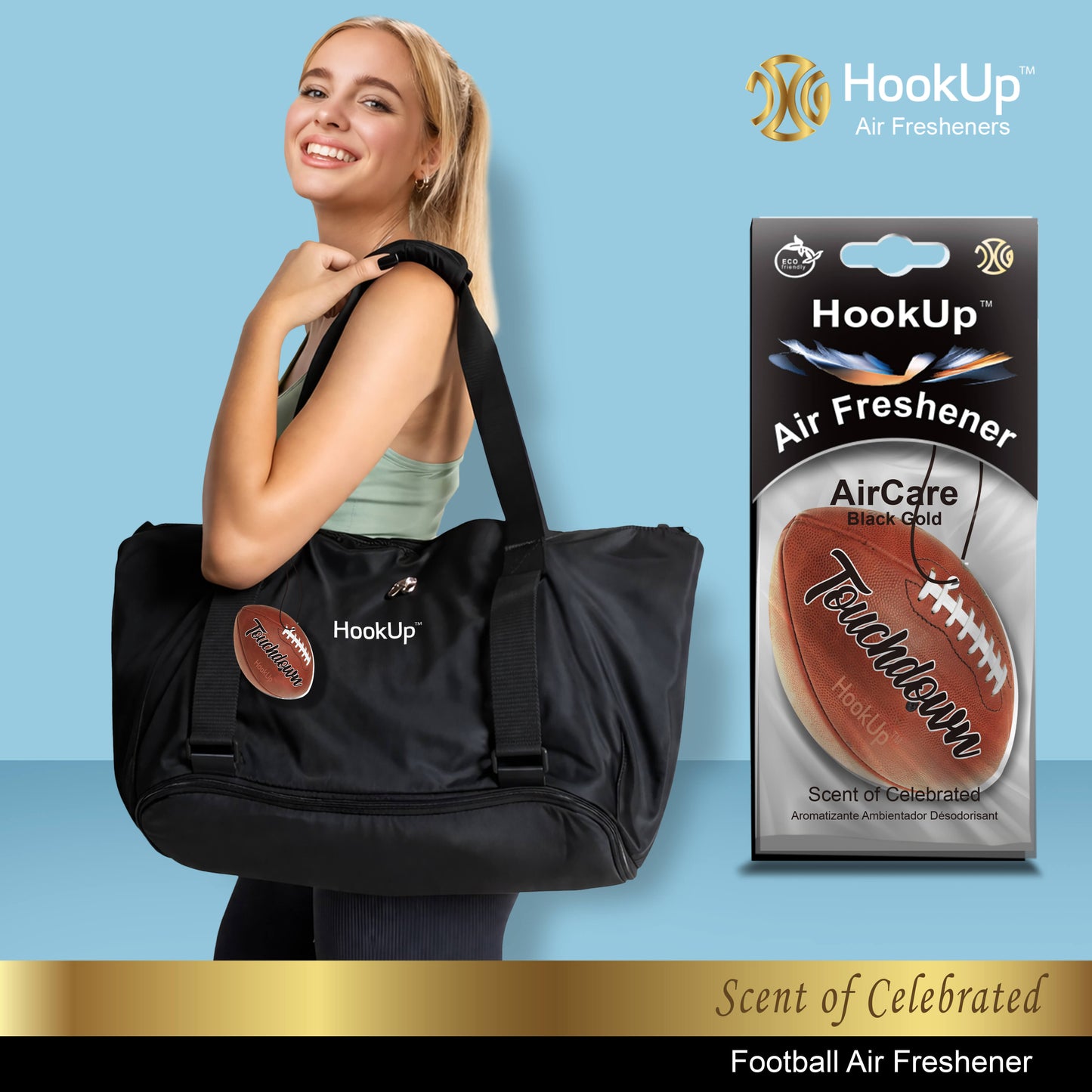Football Air Freshener (2 Pack)