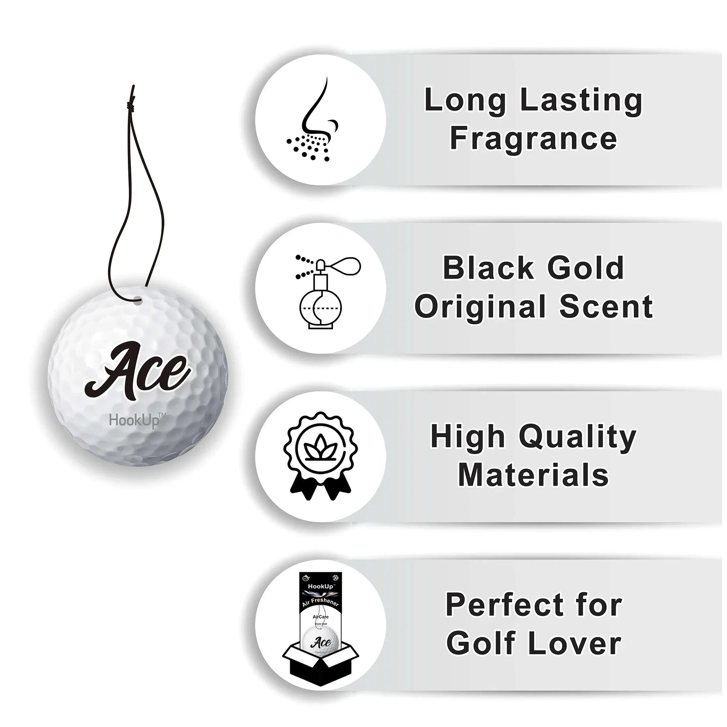 Golf Air Freshener (2 Pack)