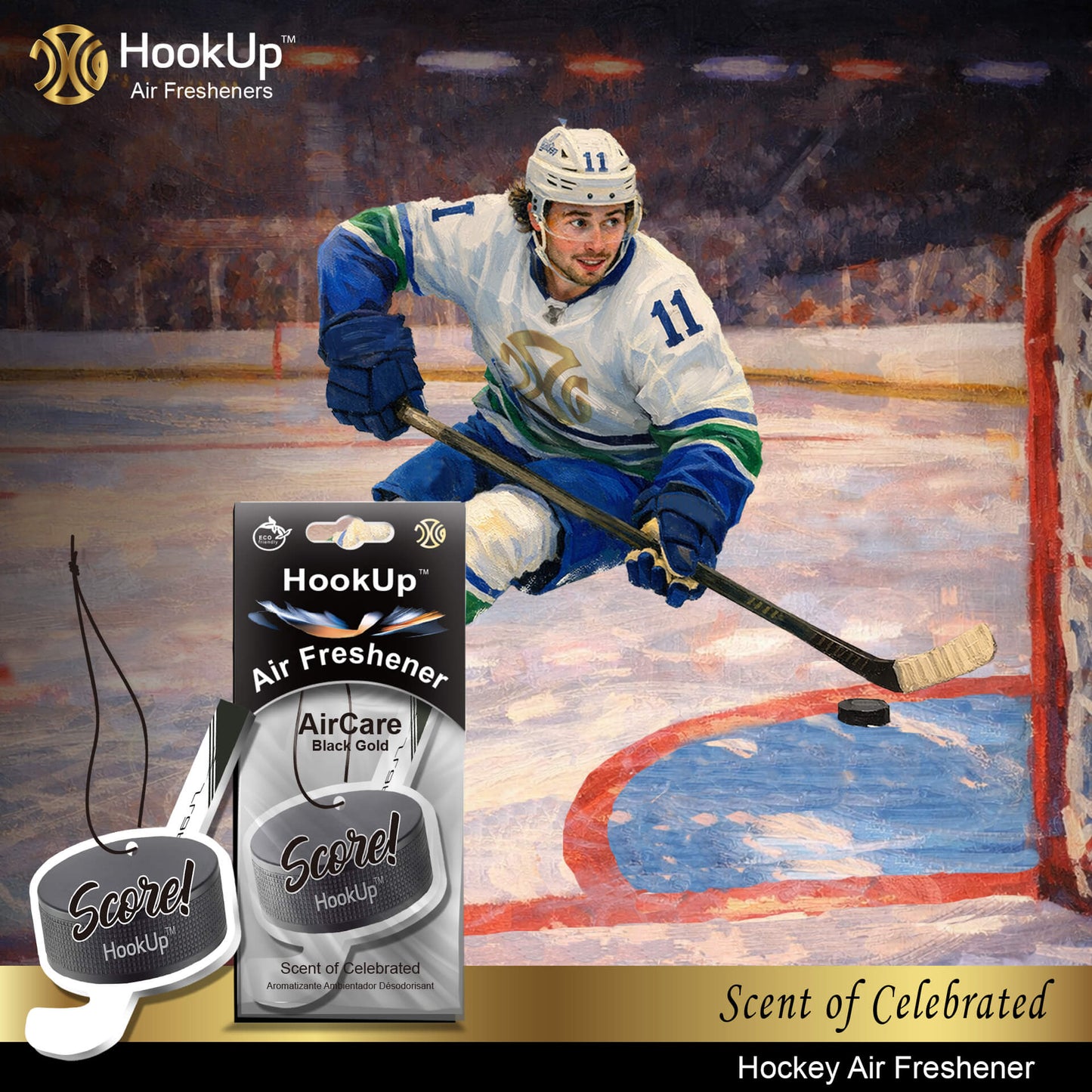 Hockey Air Freshener (2 Pack)
