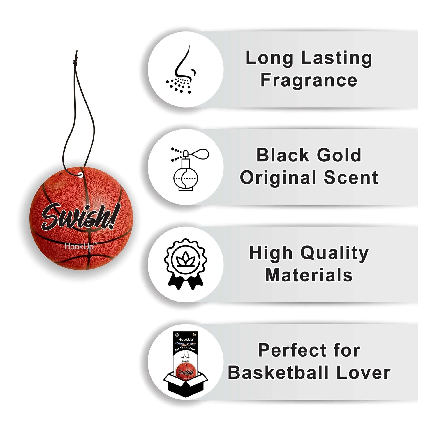 Basketball Air Freshener (2 Pack)