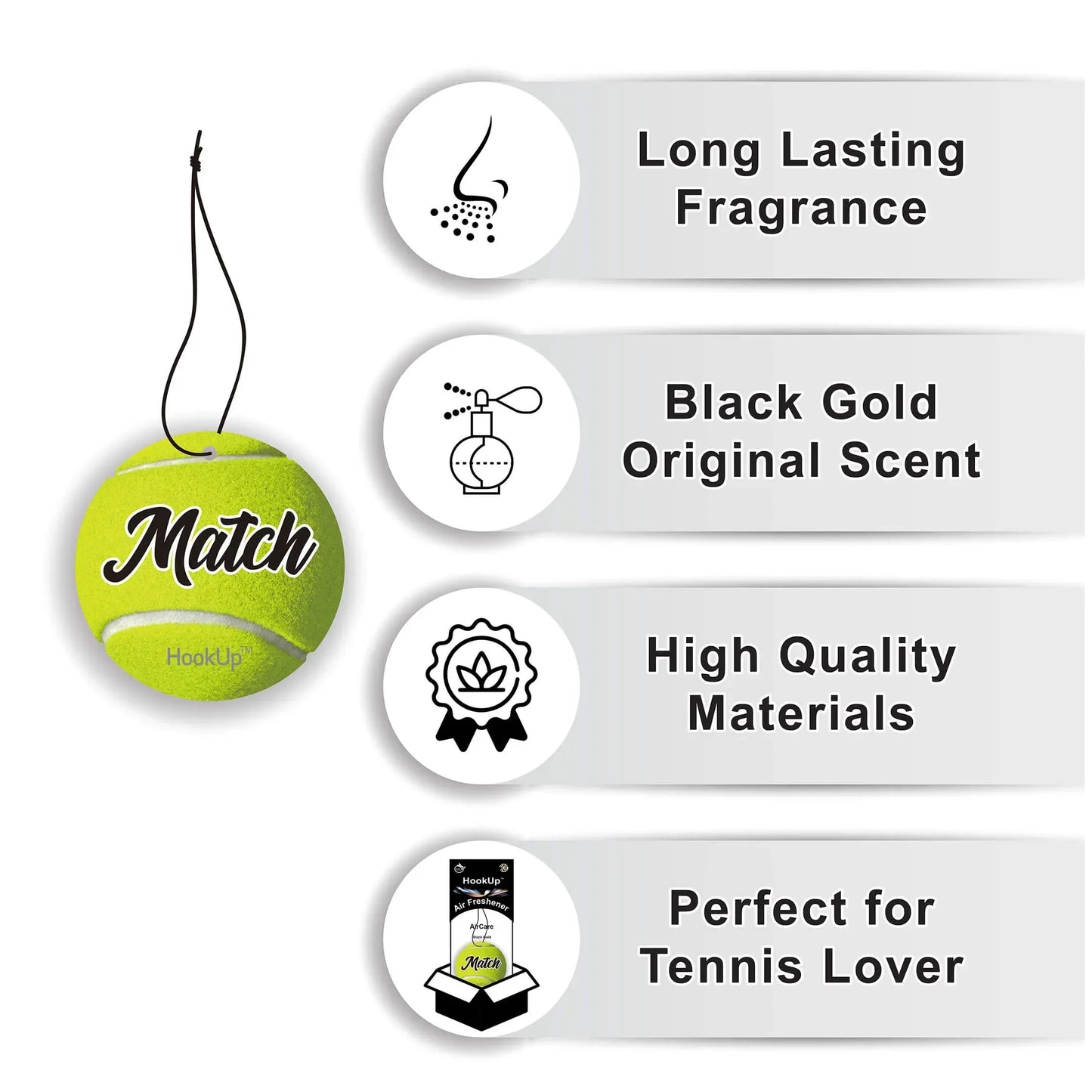 Tennis Air Freshener (10Pack)