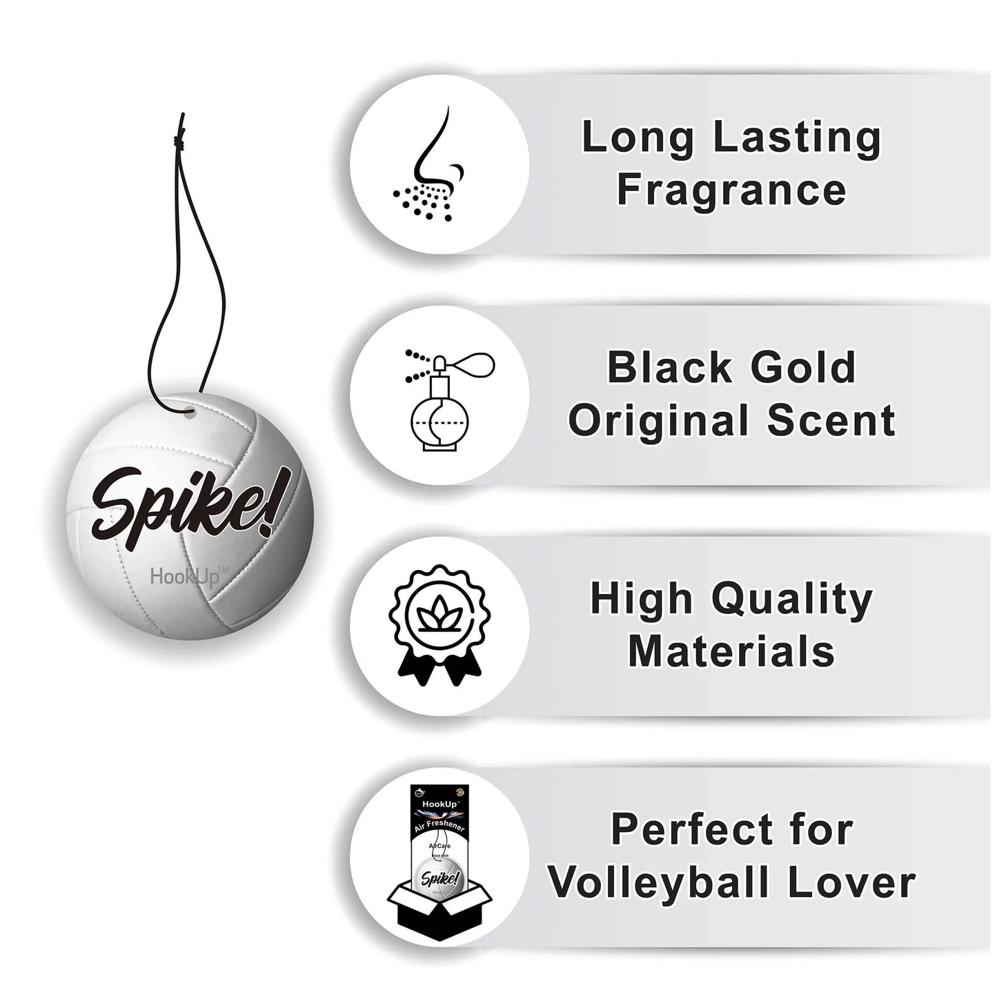 Volleyball Air Freshener (10 Pack)