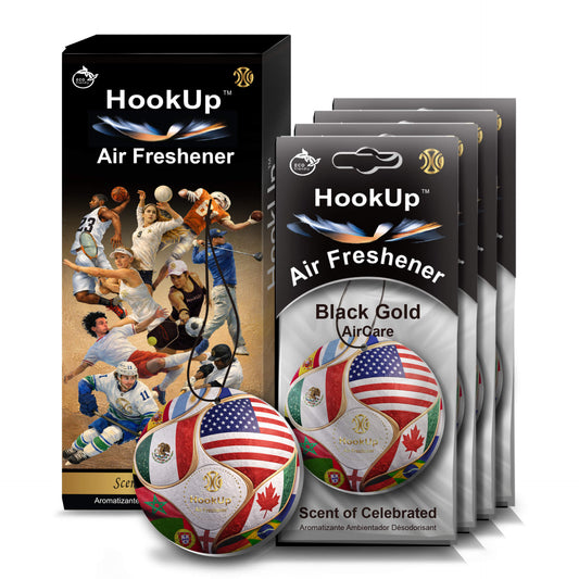 World Cup Soccer Air Freshener (4Pack)