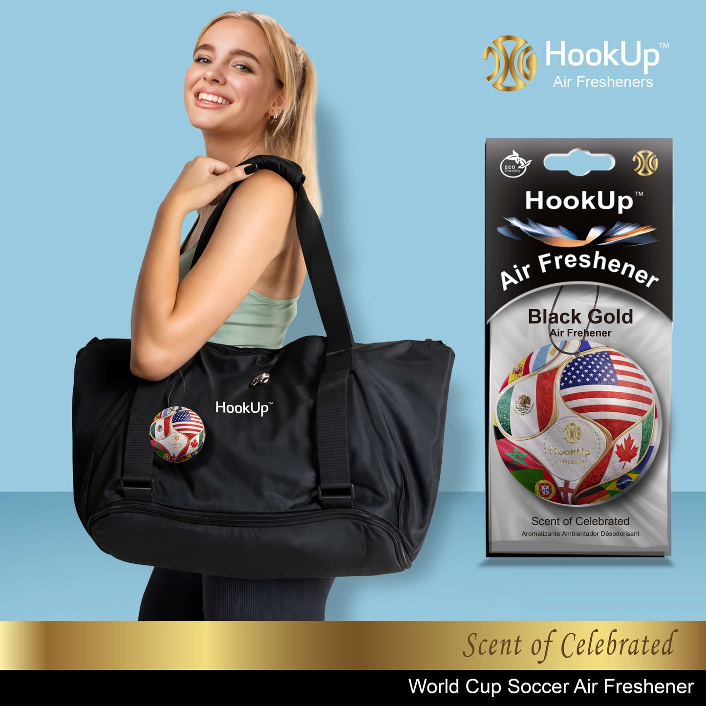 World Cup Soccer Air Freshener (2Pack)